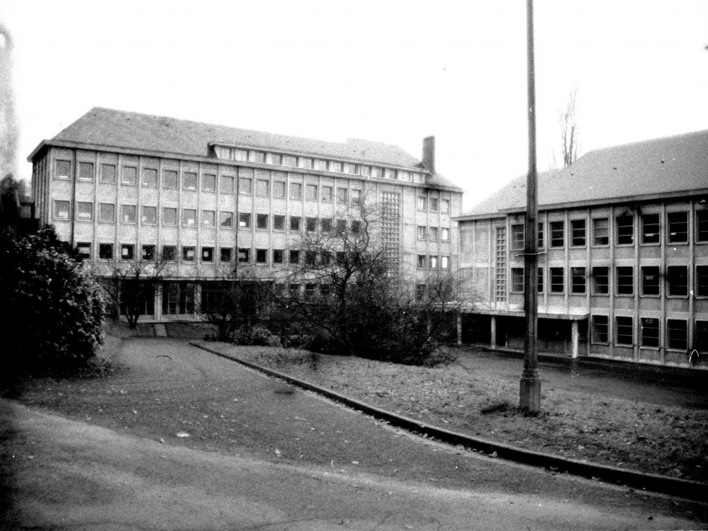 Internat du lycée Jean Moulin de Forbach dans les années 70