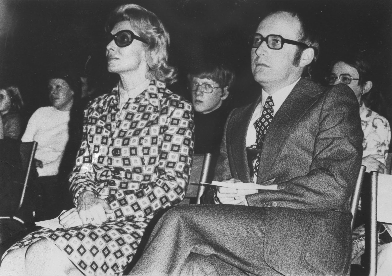 Roger Bichelberger et Moïna Vidalenc, lycée Jean Moulin de Forbach